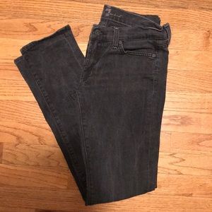 Grey/black 7 jeans